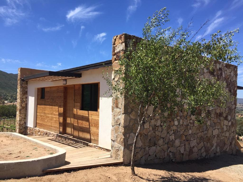 Chalet Nativo - Fabulous Terrace & Vineyard Valle de Guadalupe Exterior foto